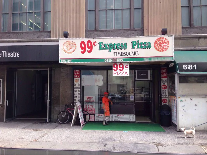 99 Cent Express Pizza