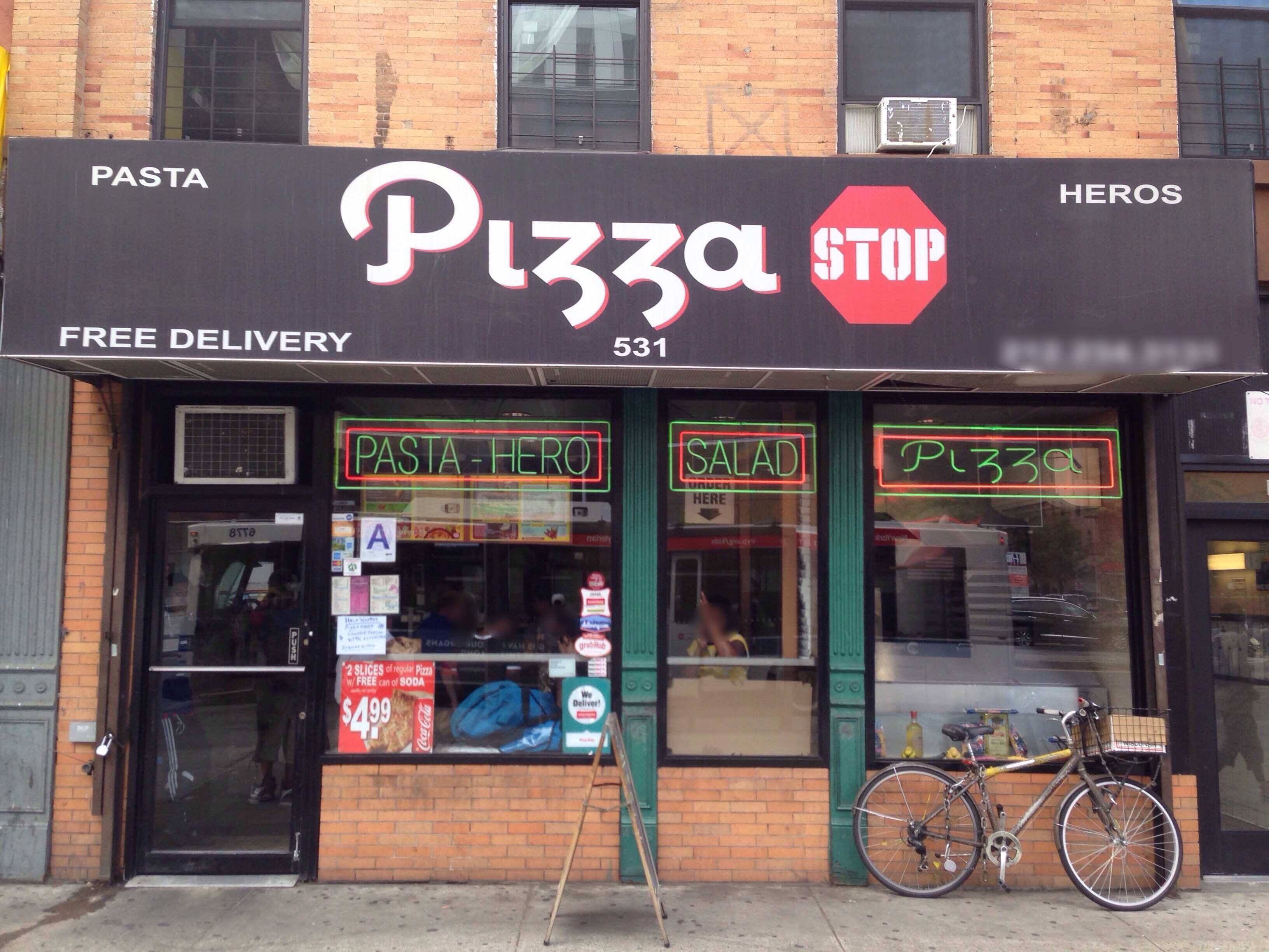10037 Pizza Stop Harlem Manhattan New York City