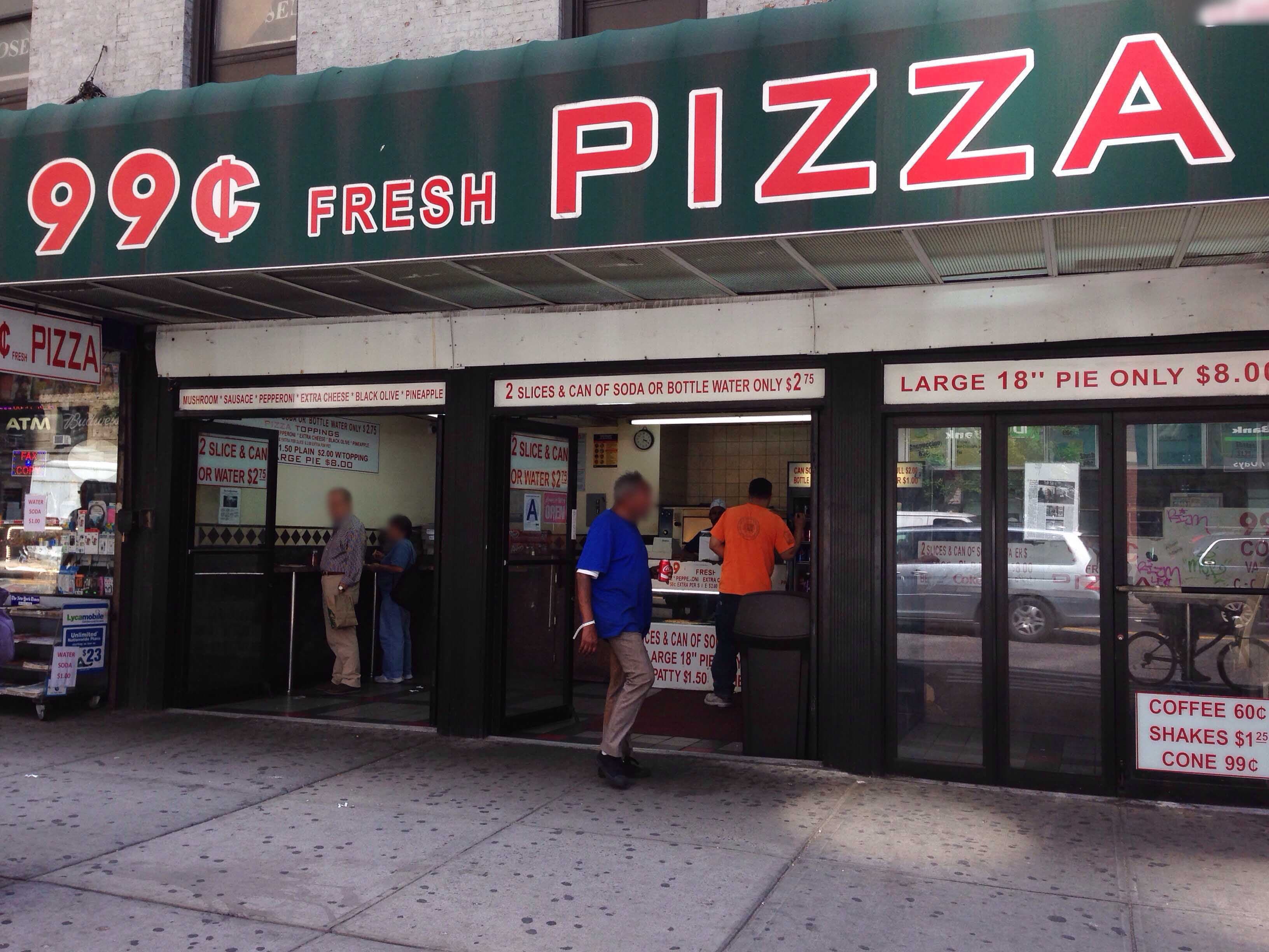 10036 99 Cents Fresh Pizza Chelsea, Manhattan Manhattan New York City