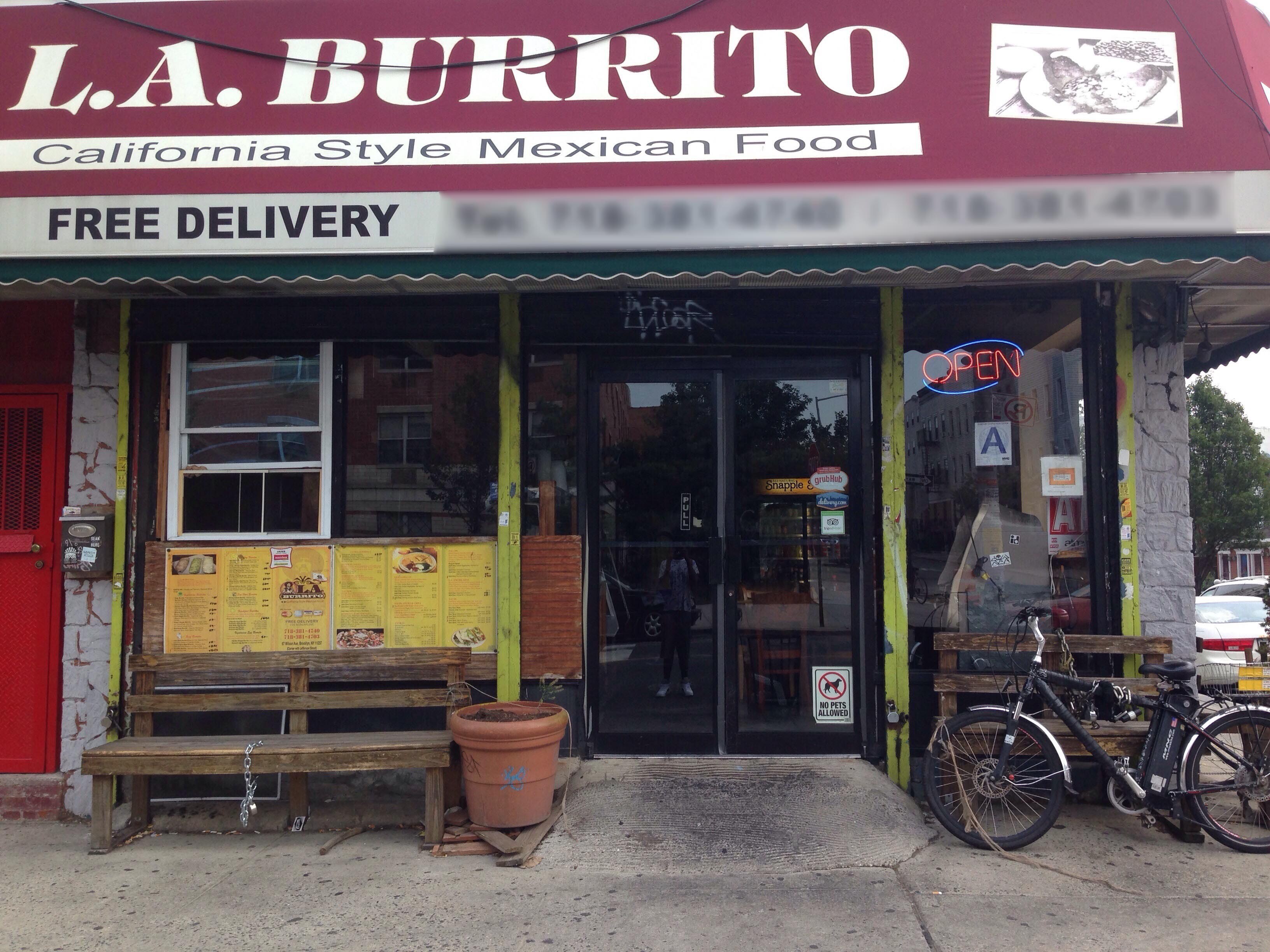 11237 L.A. Burrito Bushwick Brooklyn New York City
