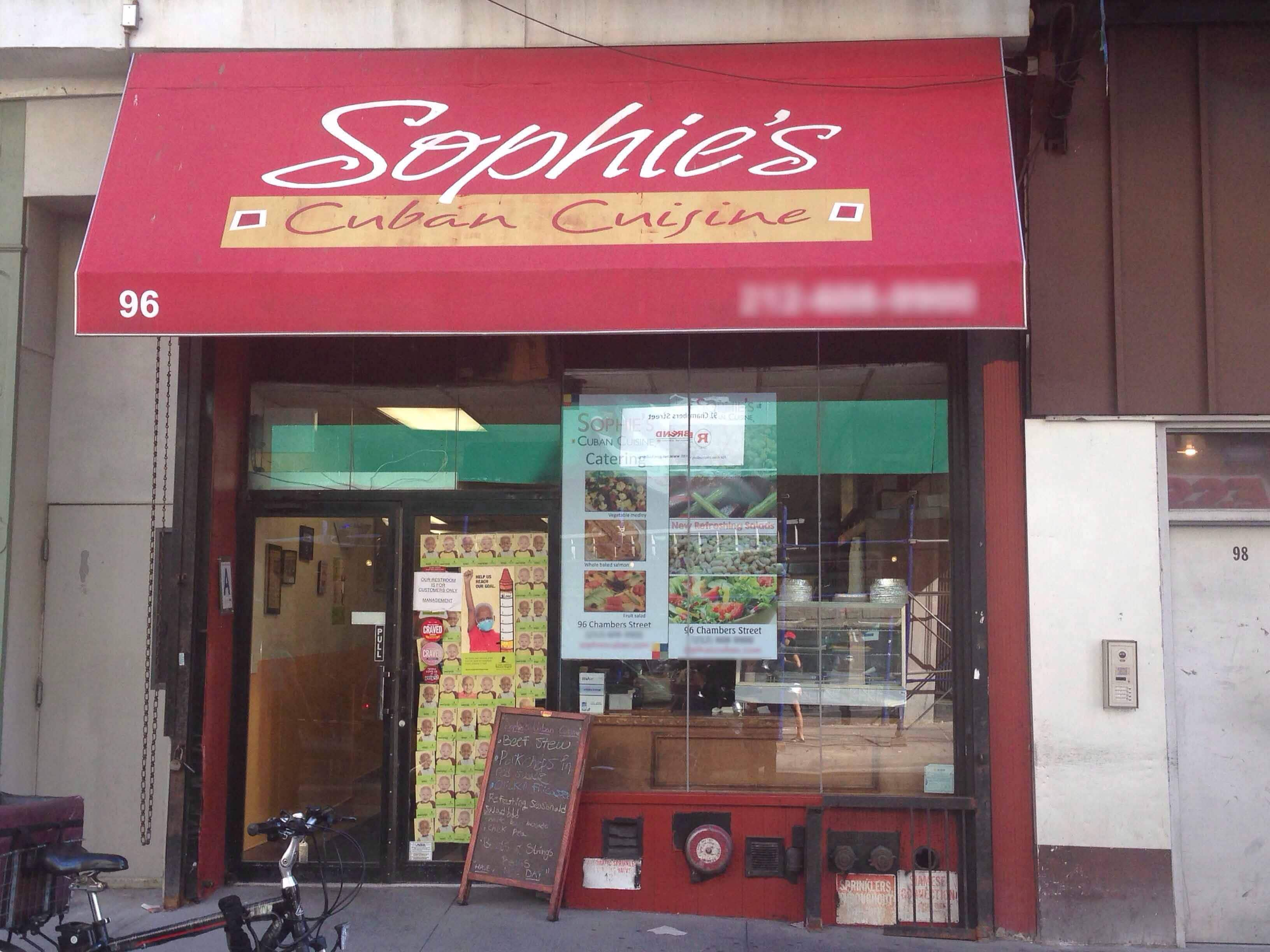 10007 Sophie's Cuban Cuisine Financial District Manhattan New York City