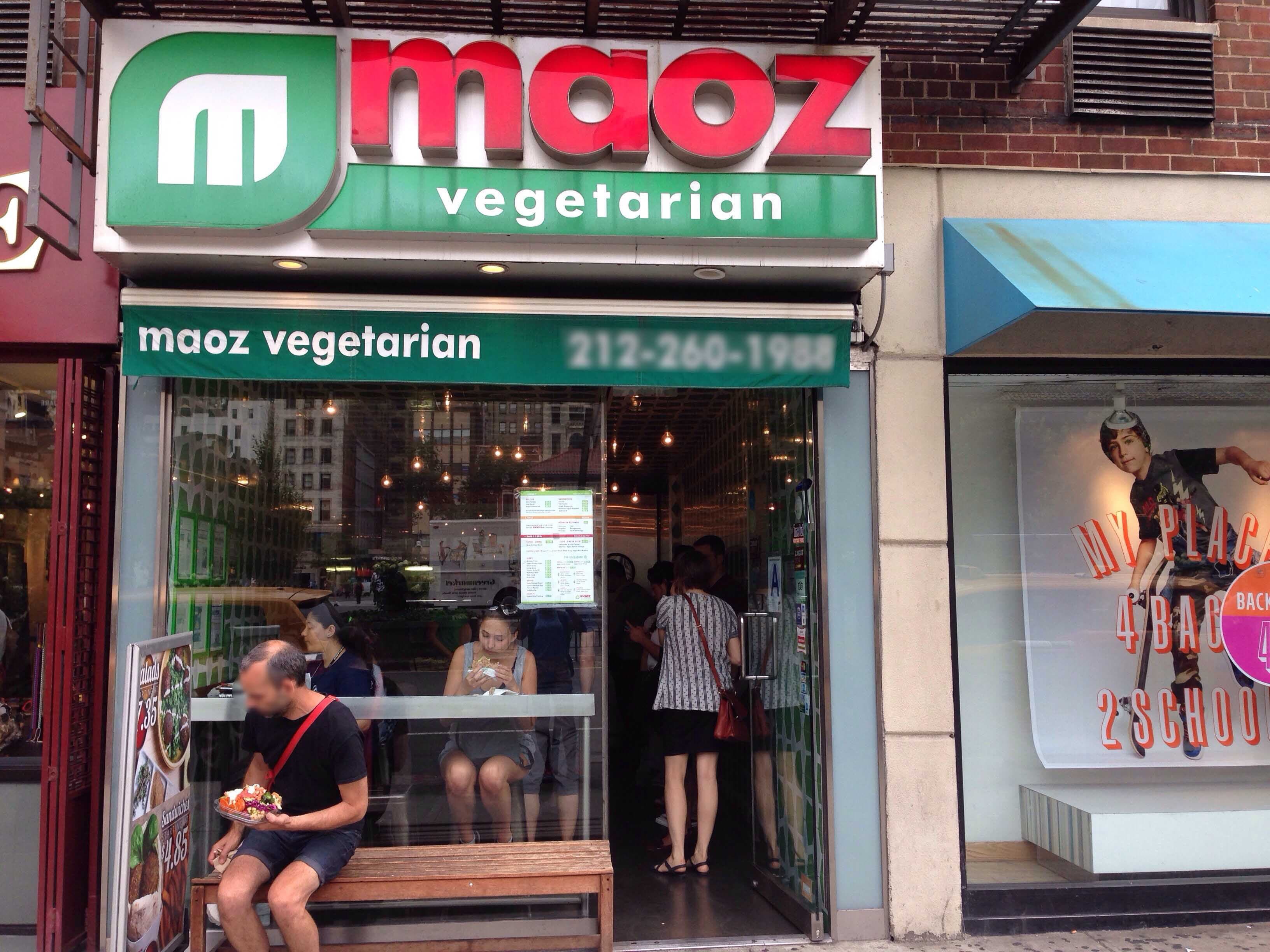 10003 Maoz Vegetarian GramercyFlatiron Manhattan New York City