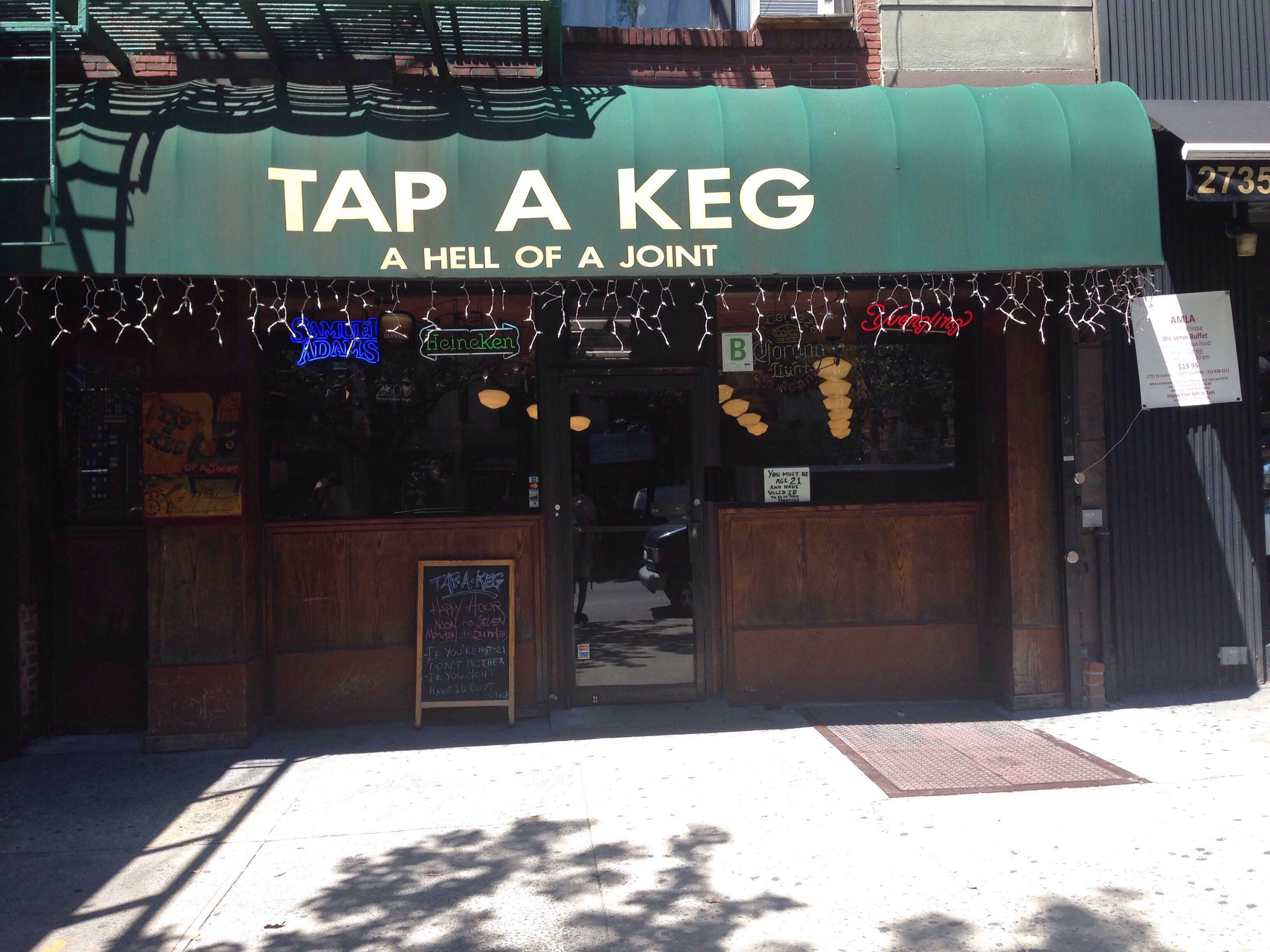 10025 Tap a Keg Upper West Side Manhattan New York City
