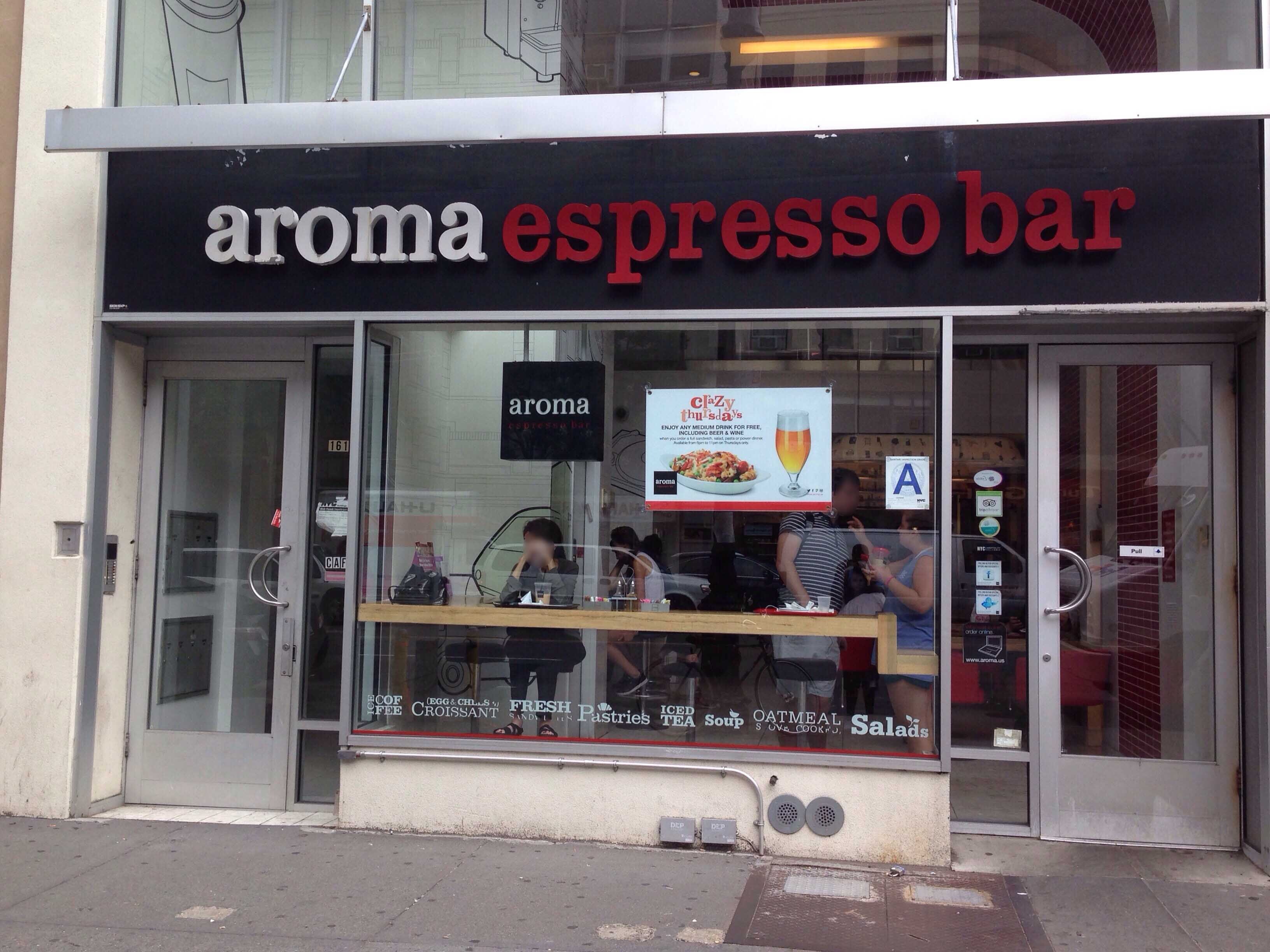 10023 Aroma Espresso Bar Upper West Side Manhattan New York City