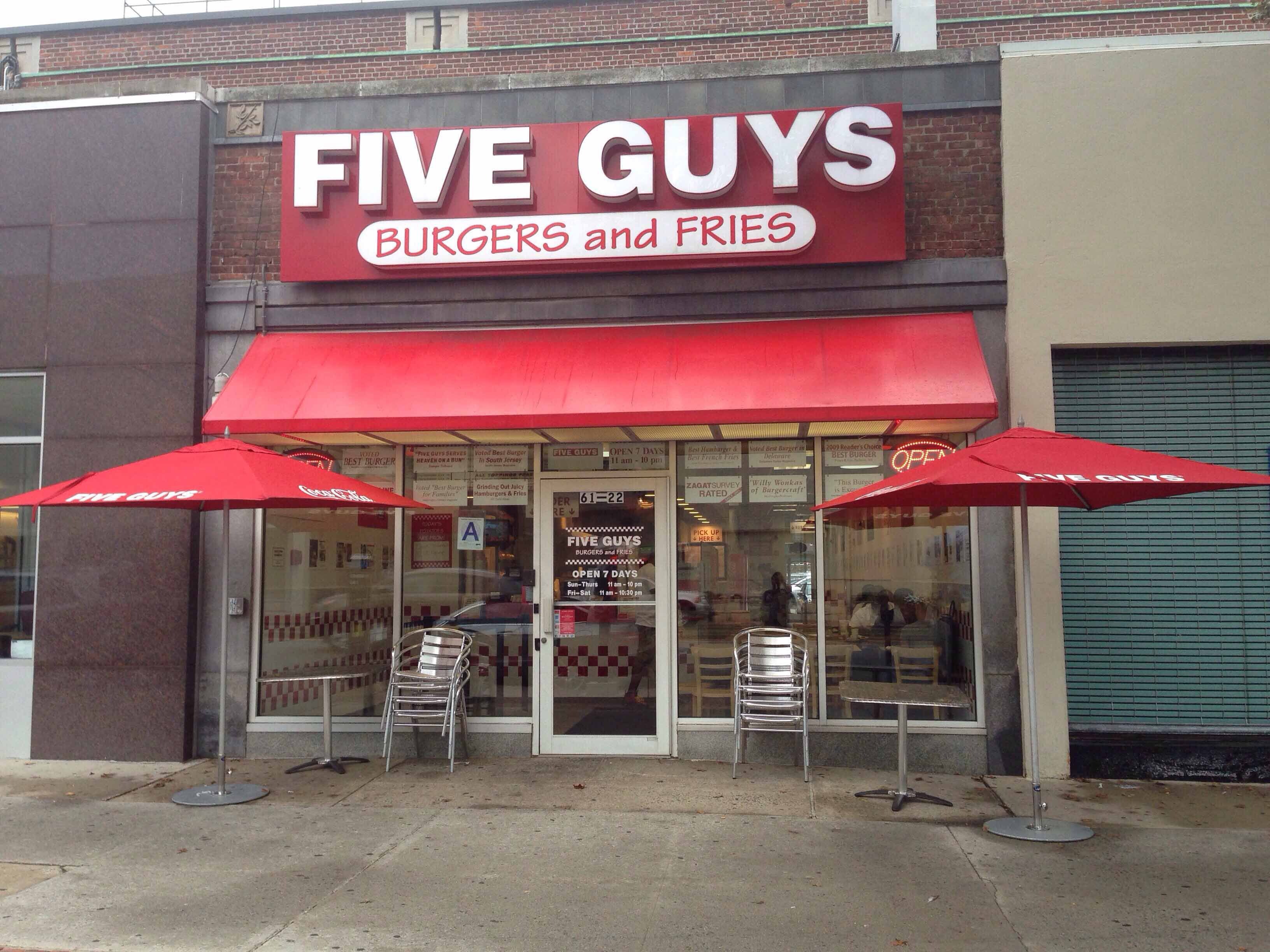 11365 Five Guys Burgers and Fries Fresh Meadows Queens New York City