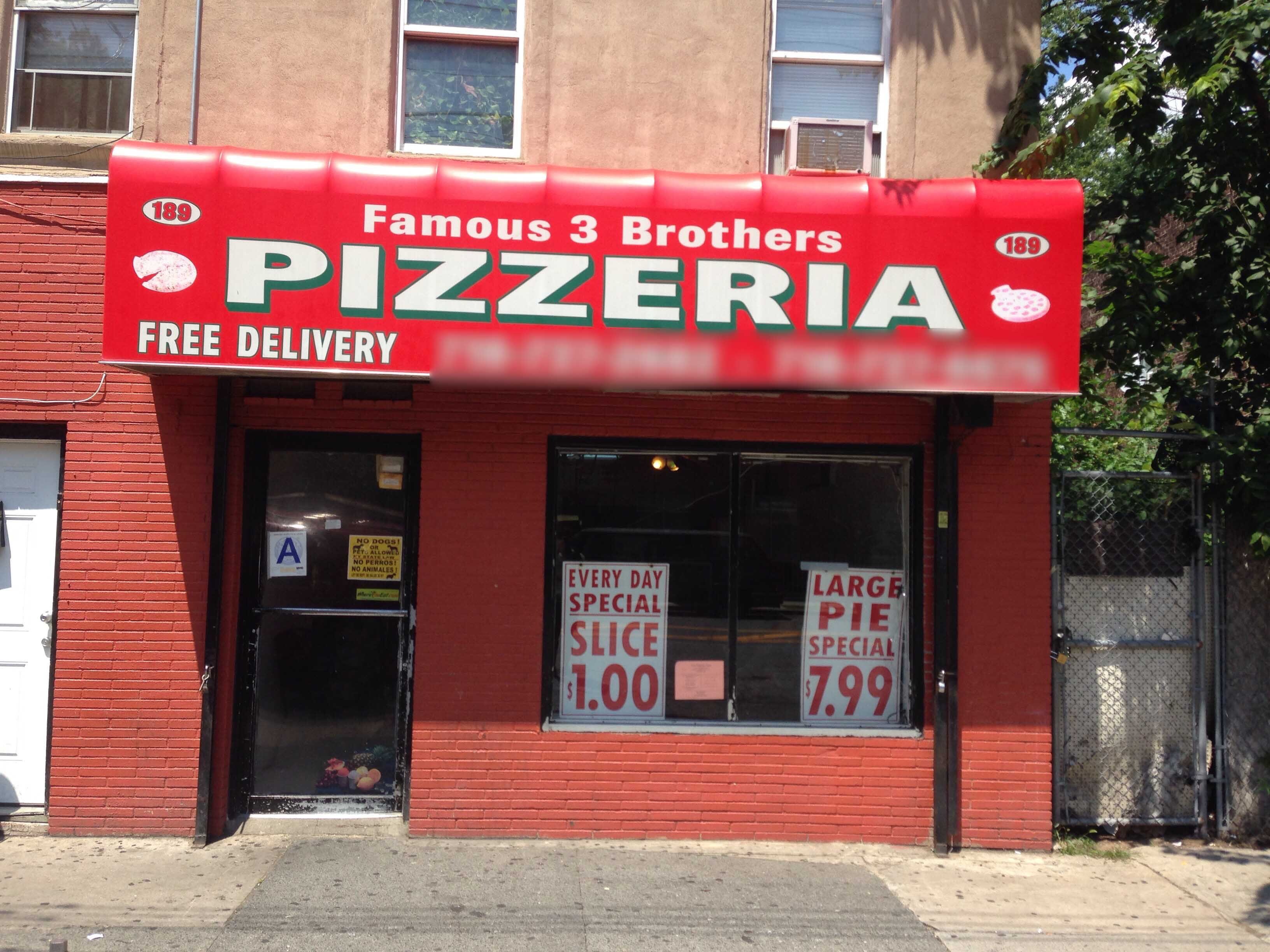 10304 Three Brothers Pizzeria Stapleton Staten Island New York City